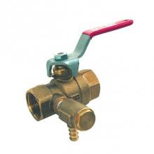 Red-White Valve 670779481050 - 3/4 IN 150# WSP,  600#WOG,  Brass Body,  Threaded Ends