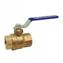 Red-White Valve 670779427409 - 4 IN 150# WSP/600# WOG Brass Body,  Threaded Ends,  Chrome-Plated Ball,  PTFE Seats