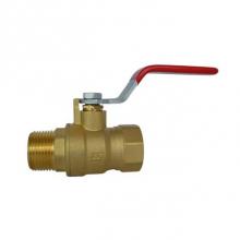 Red-White Valve 670779537047 - 1/2 IN 150# WSP,  600# WOG,  Brass Body,  Male X Female Threaded ends