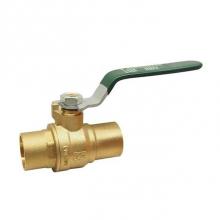 Red-White Valve 670779558042 - 1/2 IN 150# WSP,  600# WOG,  Brass Body,  Solder Ends