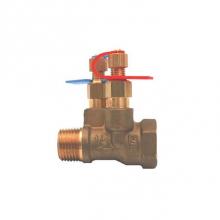Red-White Valve 670779925066 - 1 IN DZR Brass Body,  300# WOG,  Fixed Orifice Metering Station,  Threaded Ends