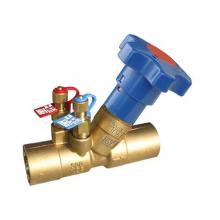 Red-White Valve 670779945200 - 2 IN DZR Brass Body,  300# WOG,  Fixed Orifice Balancing Valve,  Integral Memory Stop