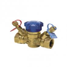 Red-White Valve 670779711638 - 1-1/2 IN 300#WOG,  Brass Body,  Threaded Ends,  Integral Stop
