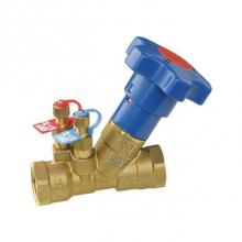 Red-White Valve 670779951201 - 2 IN DZR Brass Body,  300# WOG,  Fixed Orifice Balancing Valve,  Integral Memory Stop