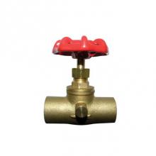 Red-White Valve 670779709000 - LOW LEAD BRASS STOP VALVE WITH DRAIN CXC