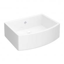 Shaws SB2321WH - Waterside Apron Front Lavatory Fireclay Sink