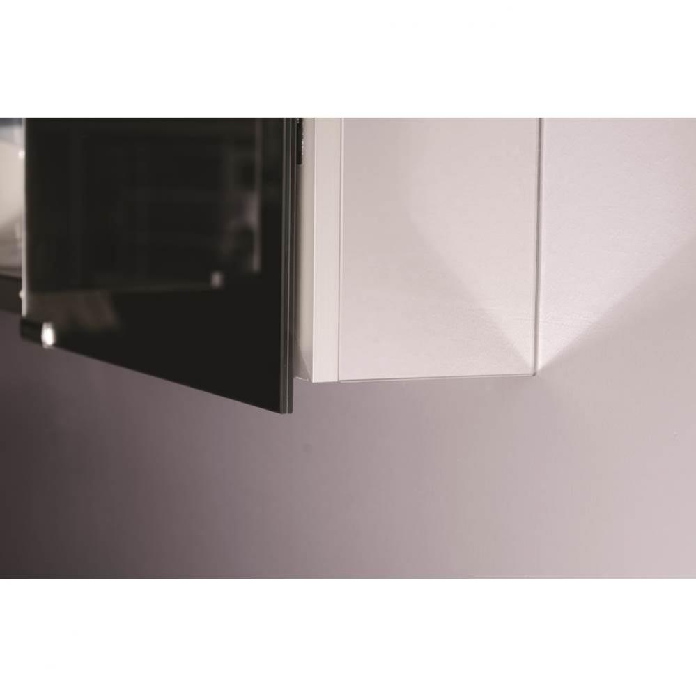 Diamando Bathroom Cabinet wall mount kit LED/DM including side mirrors
