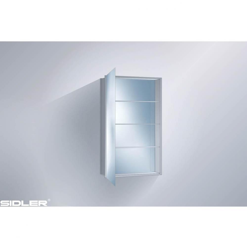 Modello Bathroom Cabinet-W19-H31-D4-non-el