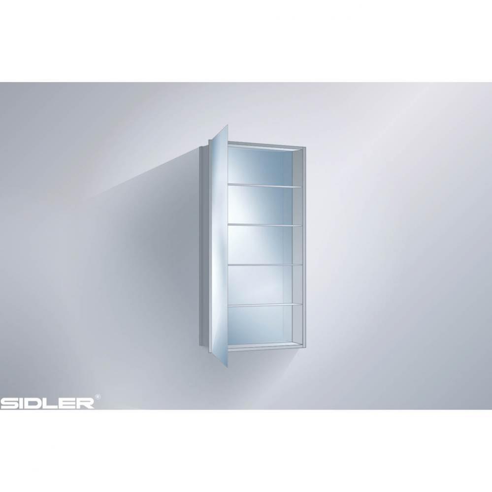 Modello Bathroom Cabinet-W15-H40-D4-non-el