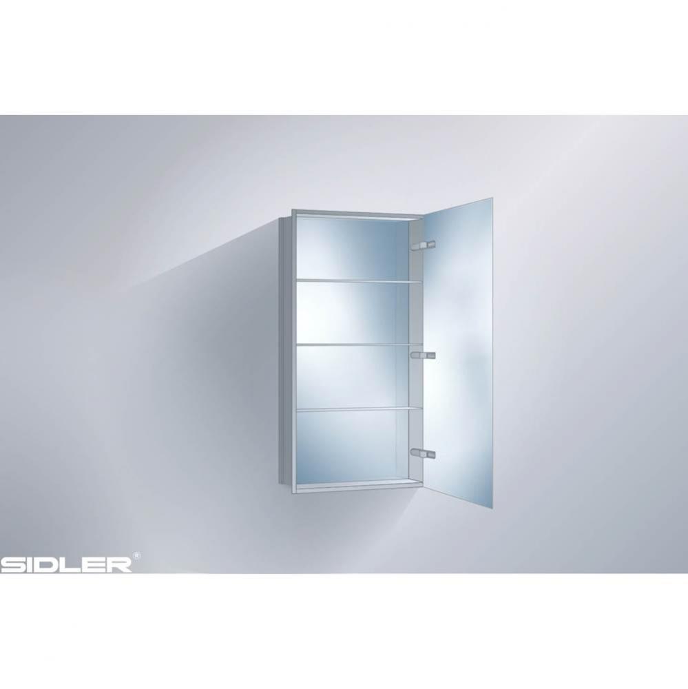 Modello Bathroom Cabinet-W15-H31-D4-non-el