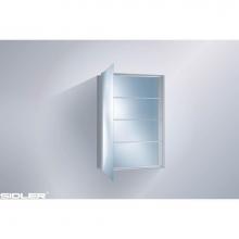Sidler International 10.23314.000 - Modello Bathroom Cabinet-W23-H31-D4-non-el