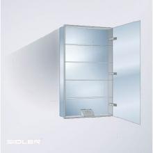 Sidler International 10.19406.001 - Modello Bathroom Cabinet-W19-H40-D6-el