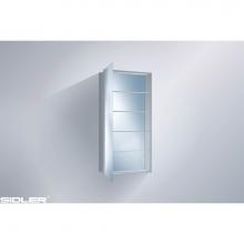 Sidler International 10.15404.000 - Modello Bathroom Cabinet-W15-H40-D4-non-el