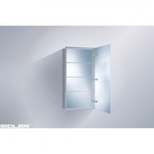 Sidler International 10.15316.000 - Modello Bathroom Cabinet-W15-H31-D6-non-el