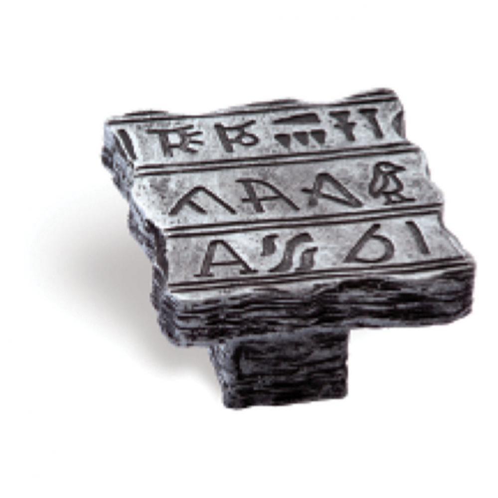 H100-48MM KNOB HIEROGLYPHICS