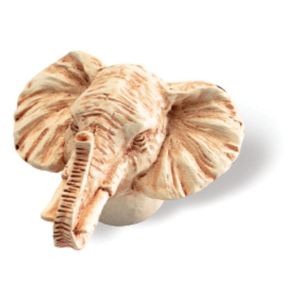 H104-49MM KNOB ELEPHANT HEAD