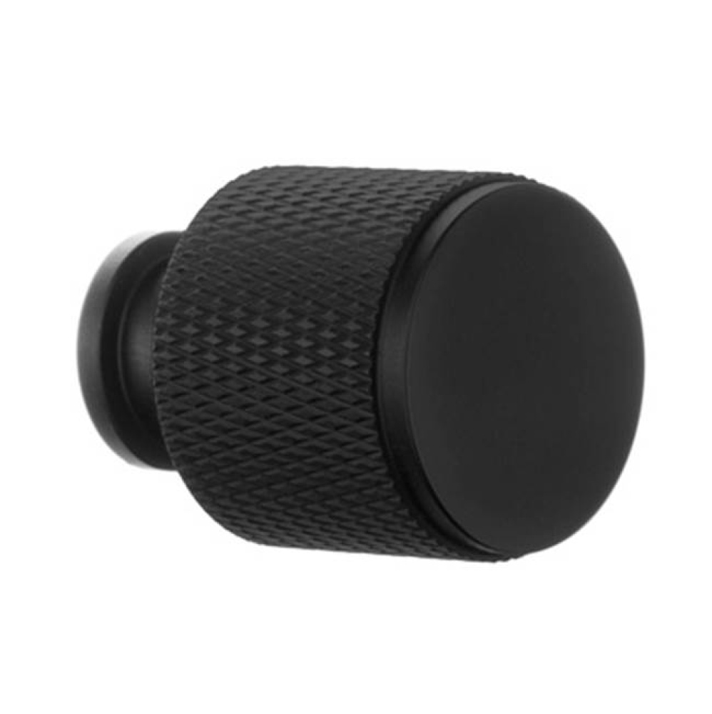 Knob - Black/Knurled