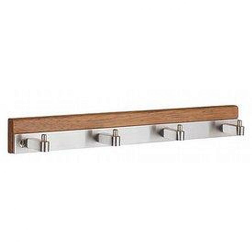 Coat Rack Quadruple Stainless