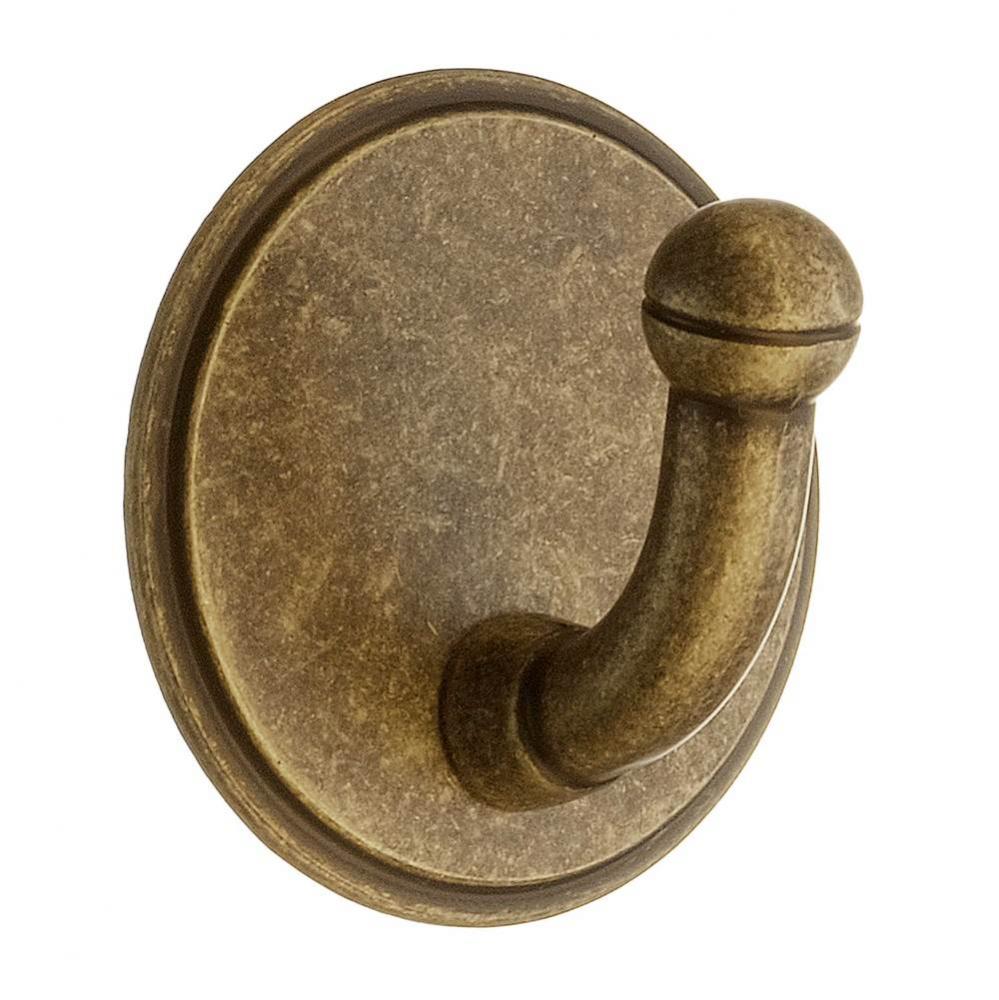 Self-Adhesive Single Hook Antique Finish