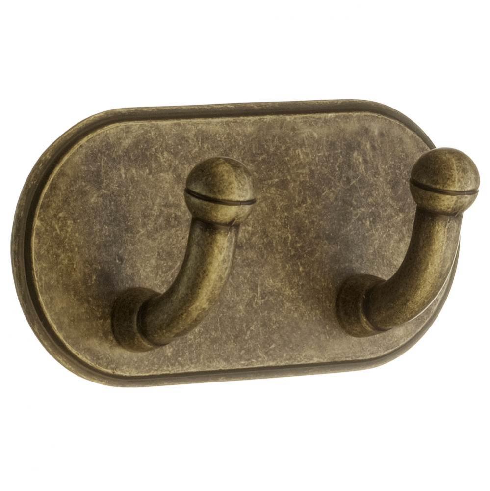 Self-Adhesive Double Hook Antique
