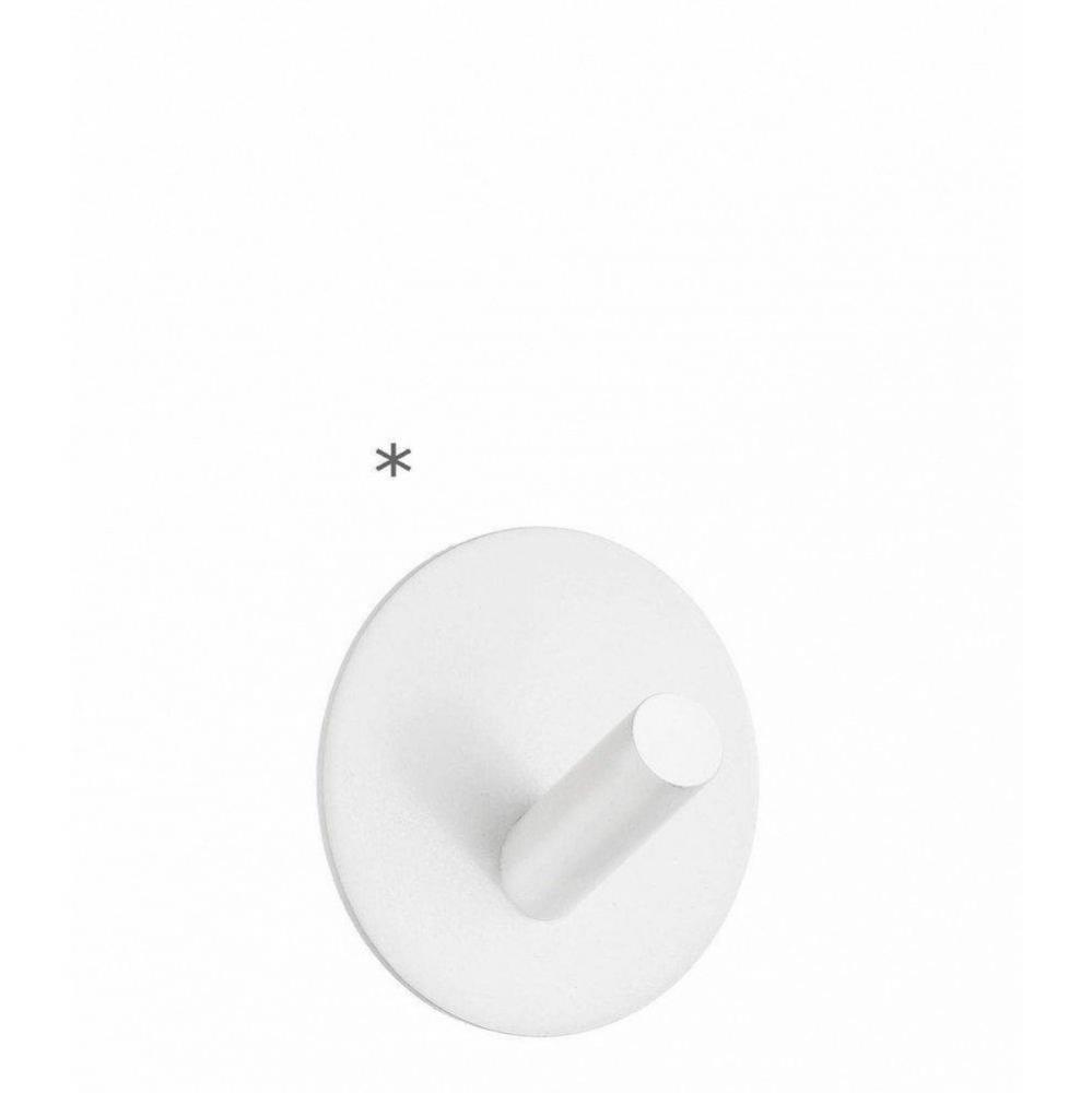 Self-Adhesive Hook White Stainless