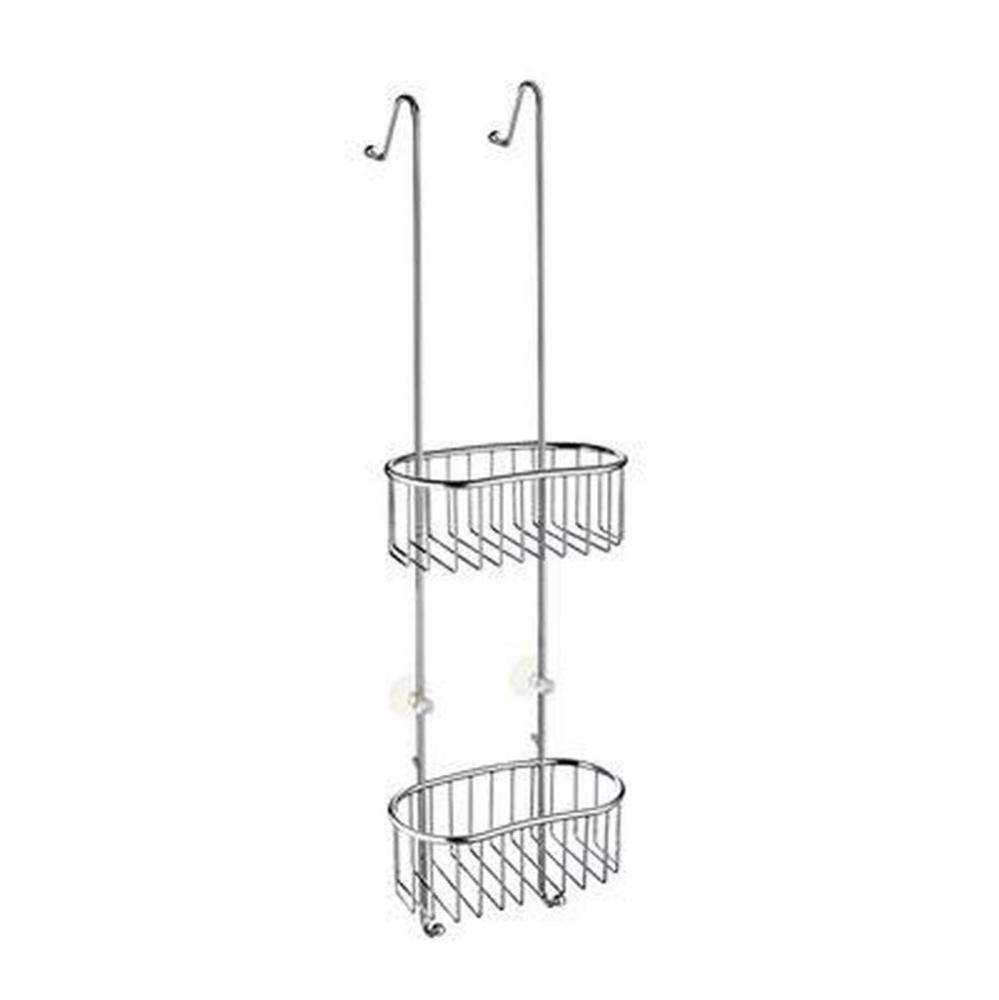 Basic Double Shower Basket - No Drill- Height