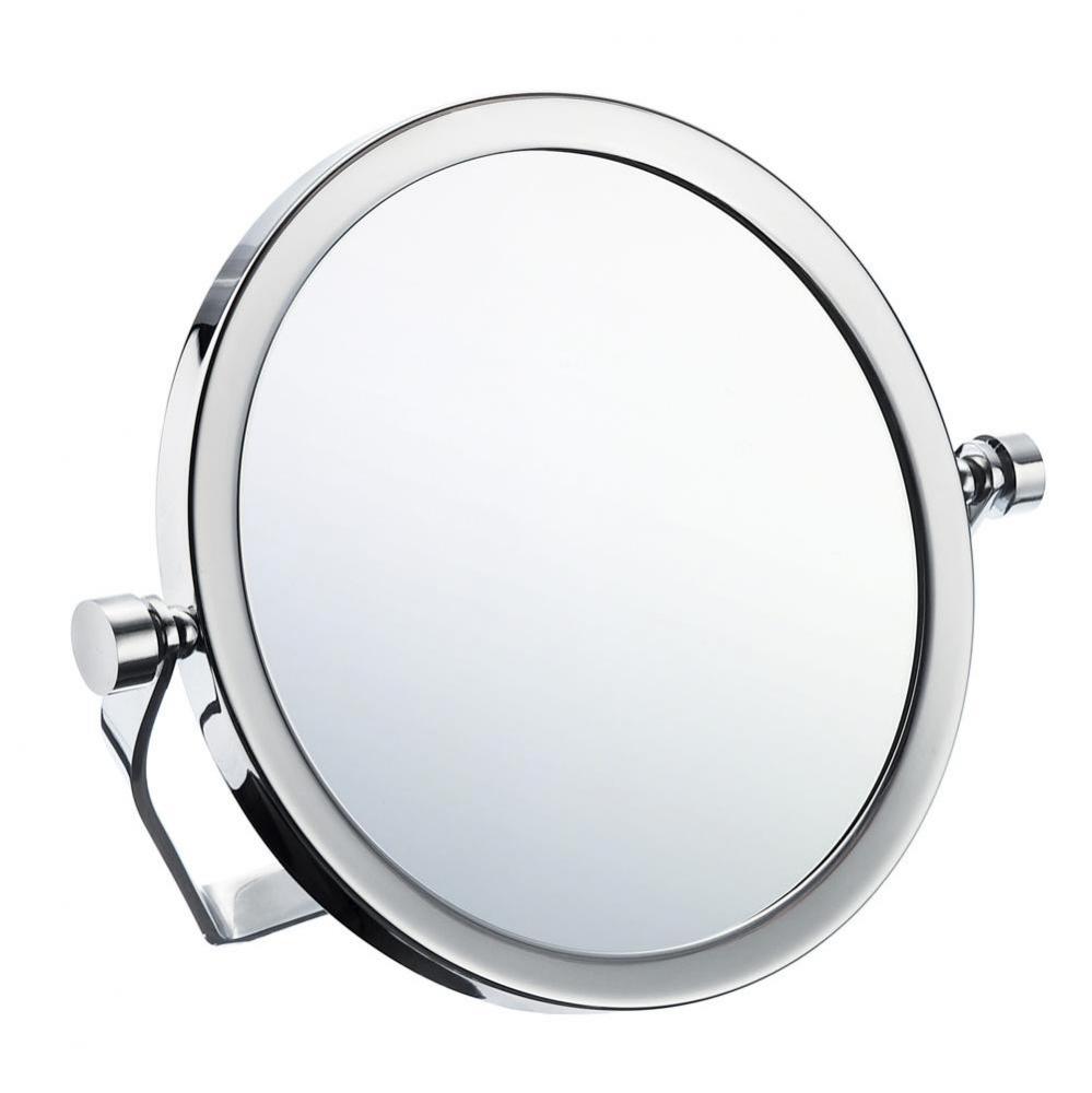 5X''S Shaving/Make-Up Travel Mirror With Neoprene
