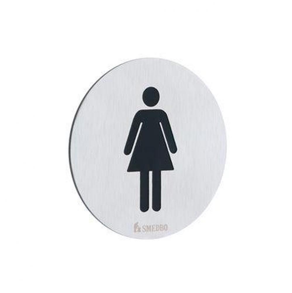 Xtra Restroom Sign Lady