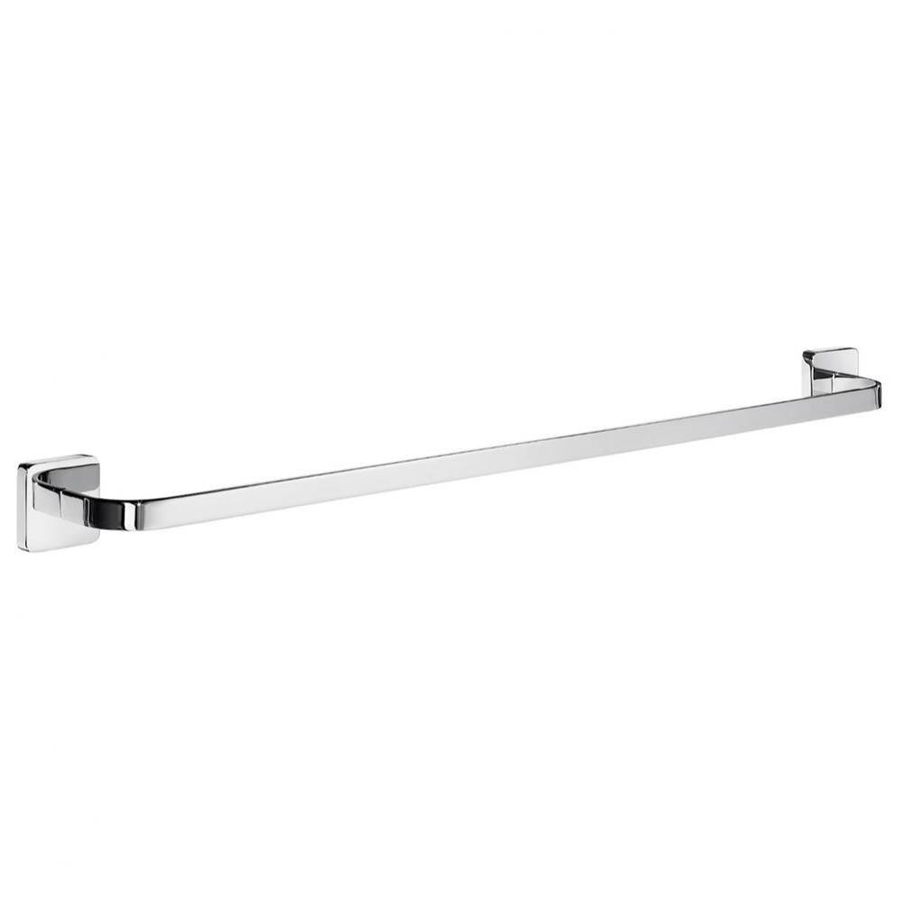 ICE - Single Towel Rail in Polished Chrome.