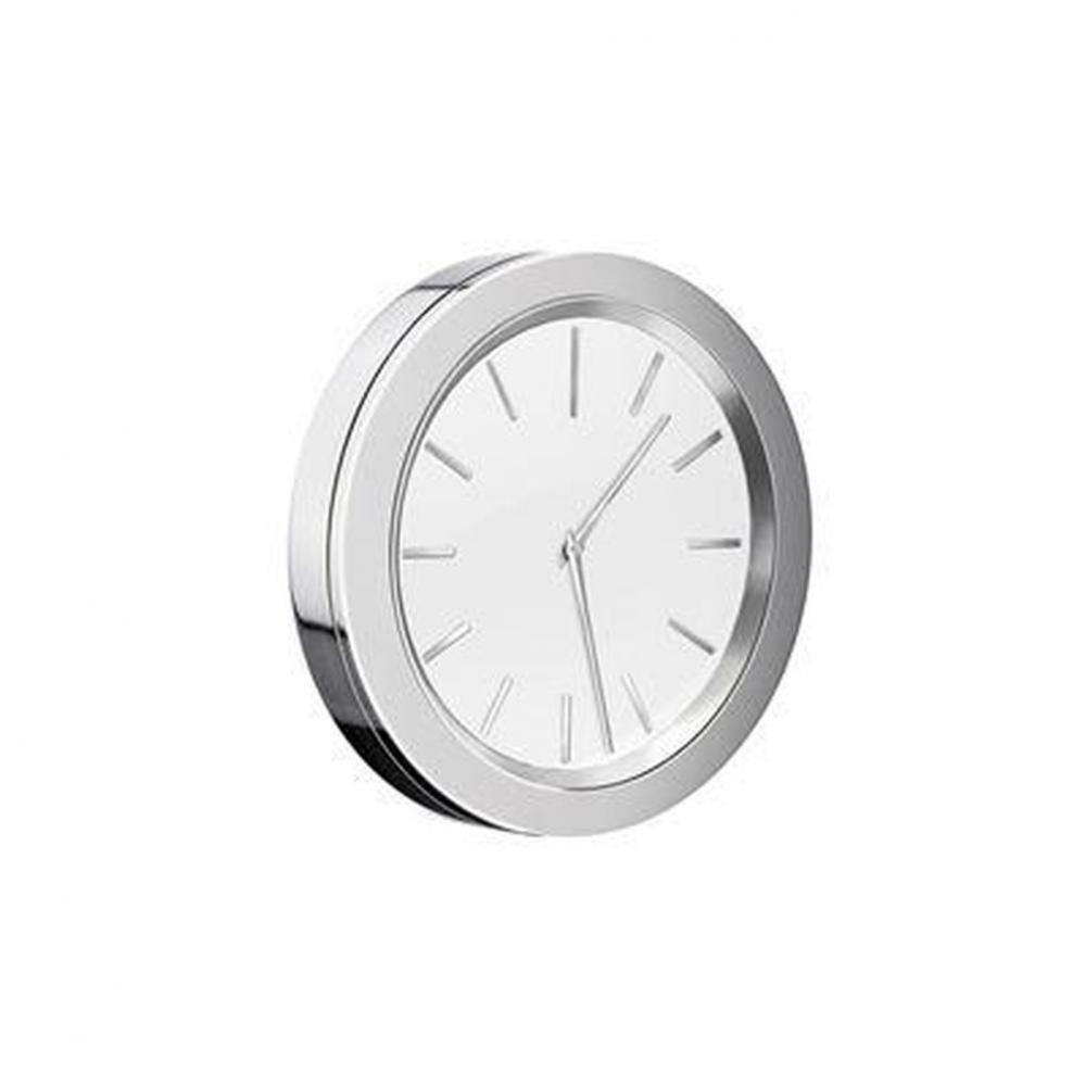 Clock For Mirror- Self Adhesive- Pc/White 2 1/2''