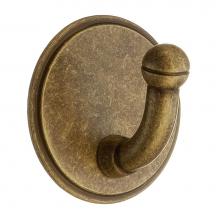 Smedbo BA1120 - Self-Adhesive Single Hook Antique Finish