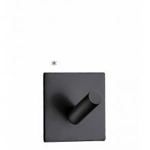 Smedbo BB1092 - Self-Adhesive Hook Black Stainless