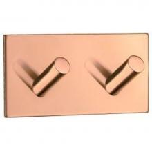 Smedbo BC1093 - Double Hook Polished Copper
