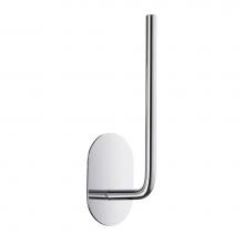 Smedbo BK1027 - Self adhesive spare toilet paper holder polished stainless steel- oval