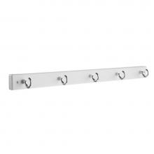 Smedbo BX1015 - Polished Chrome/White 5 Hooks