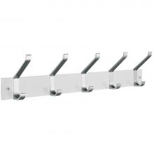 Smedbo BX1074 - BESLAGSBODEN Coat and Hat Rack, Five Hooks