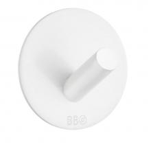 Smedbo BX1090 - Self-Adhesive Hook White Stainless Steel