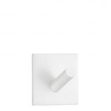Smedbo BX1092 - Self-Adhesive Hook White Stainless