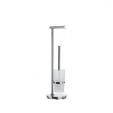 Smedbo FK607 - Outline Lite Toilet Roll & Brush