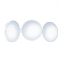 Smedbo FX623 - Travel Make Up Mirror 5 and 12 Times Mag