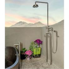 Sonoma Forge WB-SHW-1050-SN - Waterbridge Exposed Shower System Model 1050 (10'' Spread, Center To Center) With 8&apos