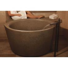 Sonoma Forge WB-RTF-FM-WF-RC - Waterbridge Floor Mount Tub Filler With Waterfall Spout 8'' Spread, Center To Center 7-3
