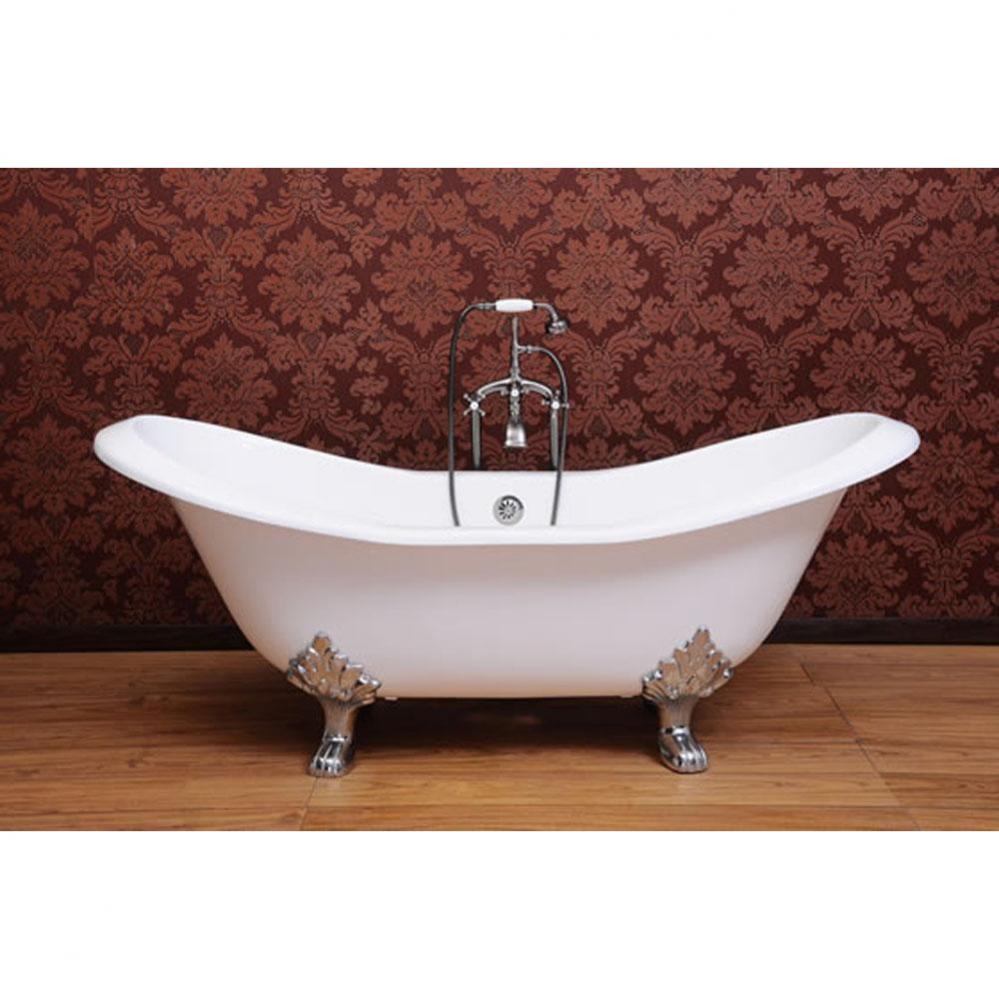 DUET?, 72''x31'' Freestanding Bathtub, No Faucet Drillings, Color