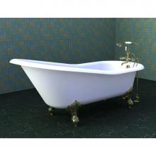 Song FG-603024-70-CIP - HARMONY?, 60''x30'' Freestanding Bathtub, No Faucet Drillings, Color White,