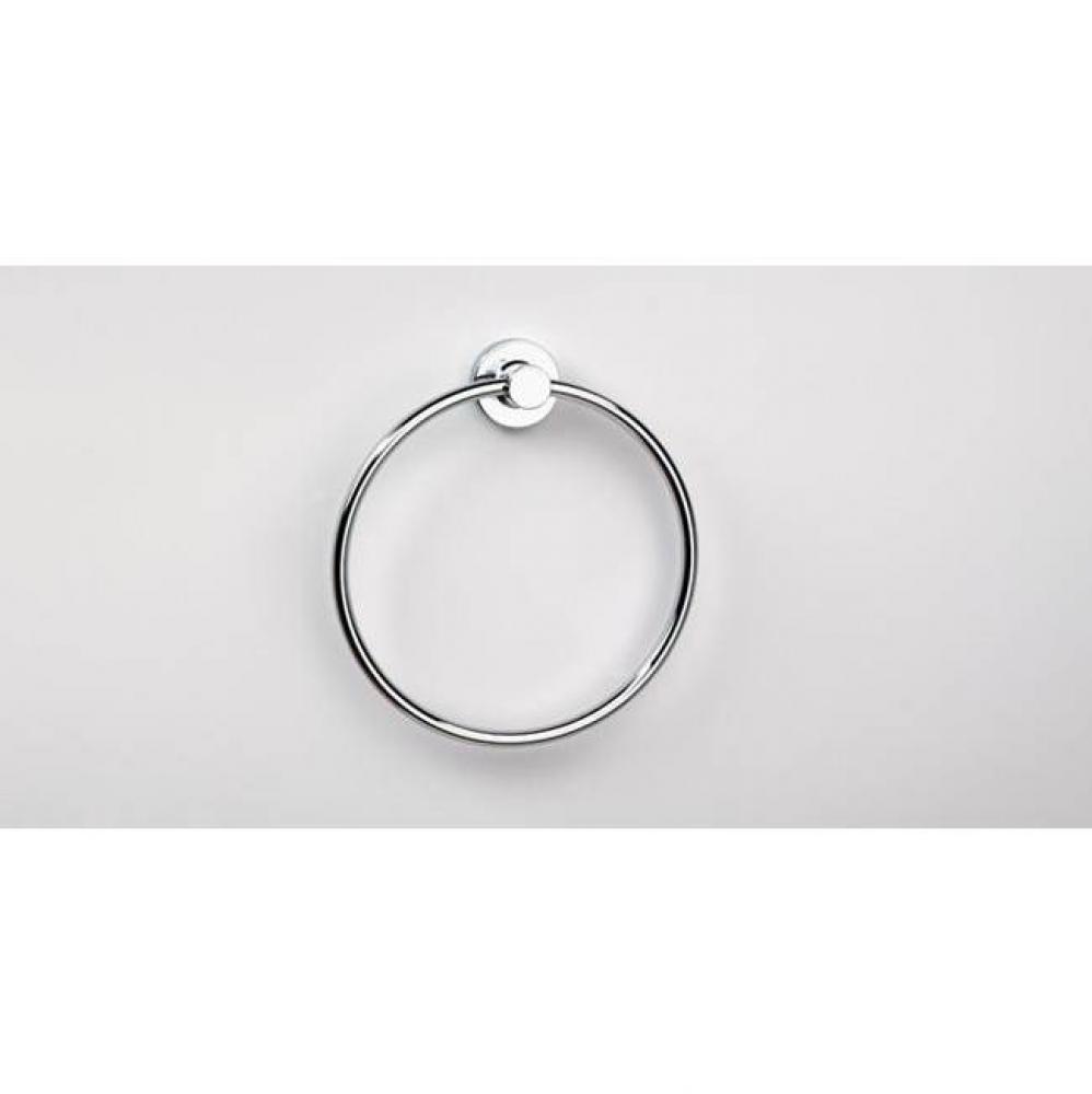 Tecno-Project Towel Ring 8'' Black