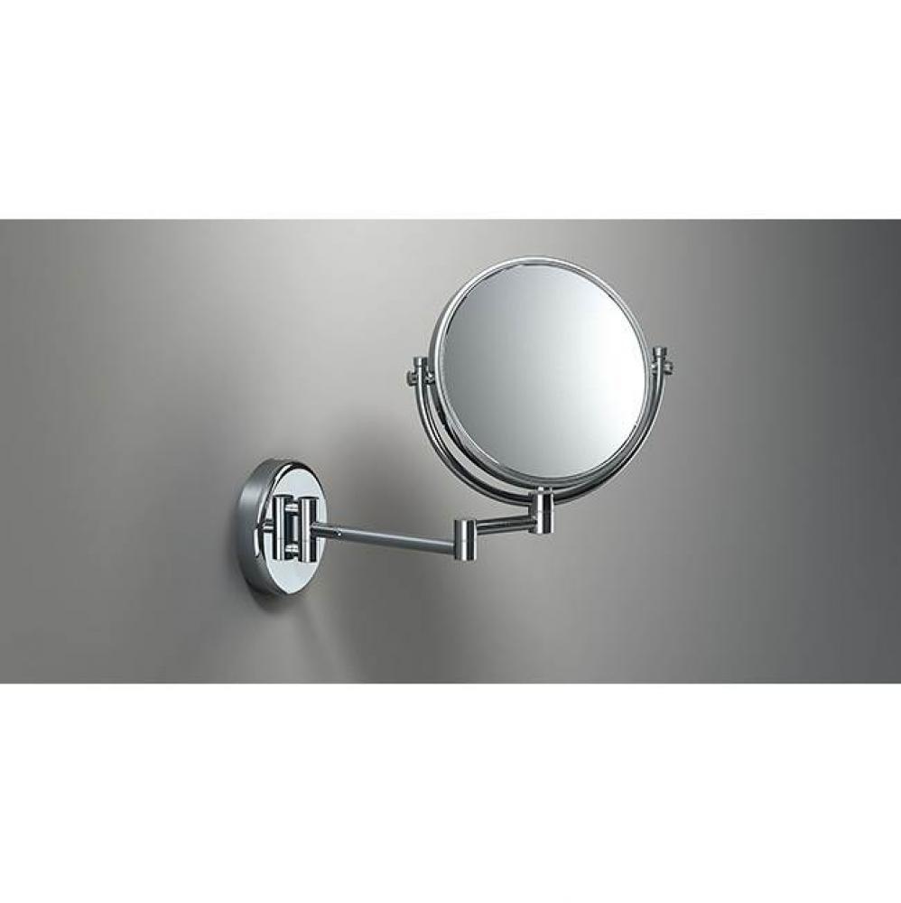 Mirror Magnify 2Arms Lux (X2) Chrome