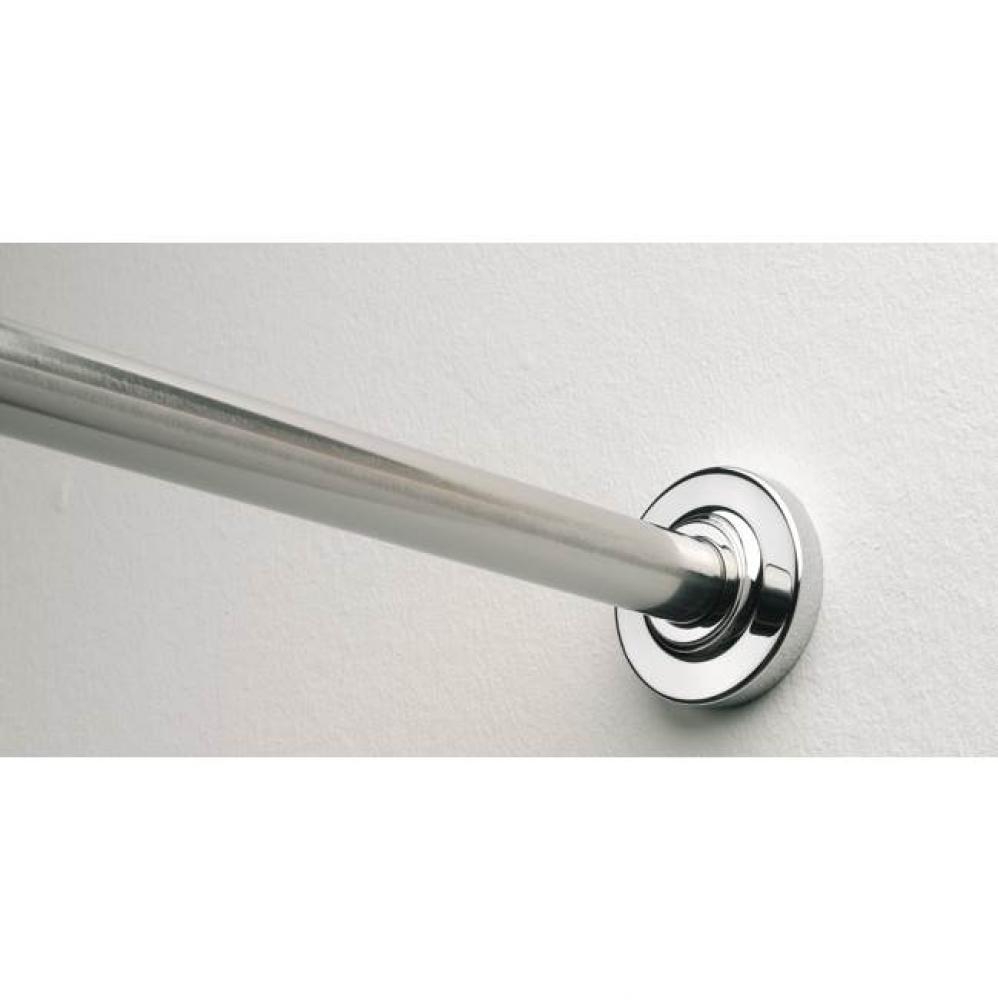 Shower Curtain Rod 70'' (180cm) Satin Ss