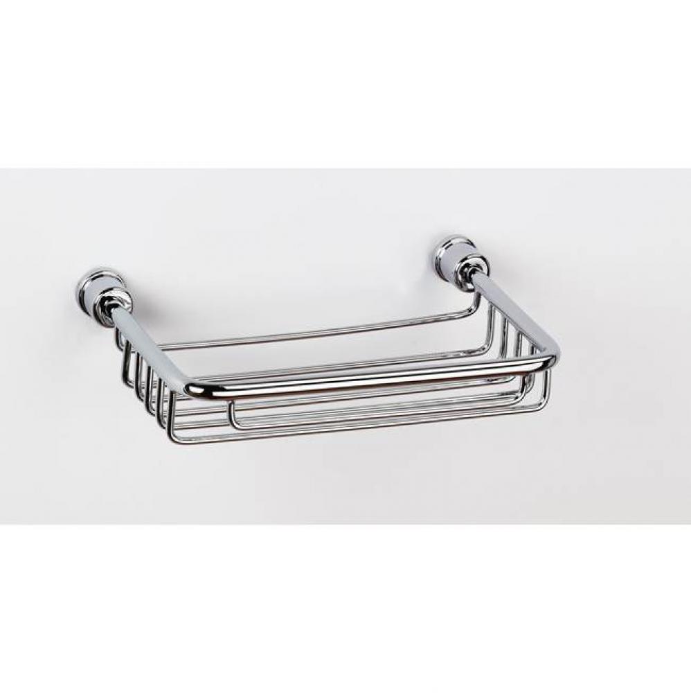 Shower Basket Square Chrome