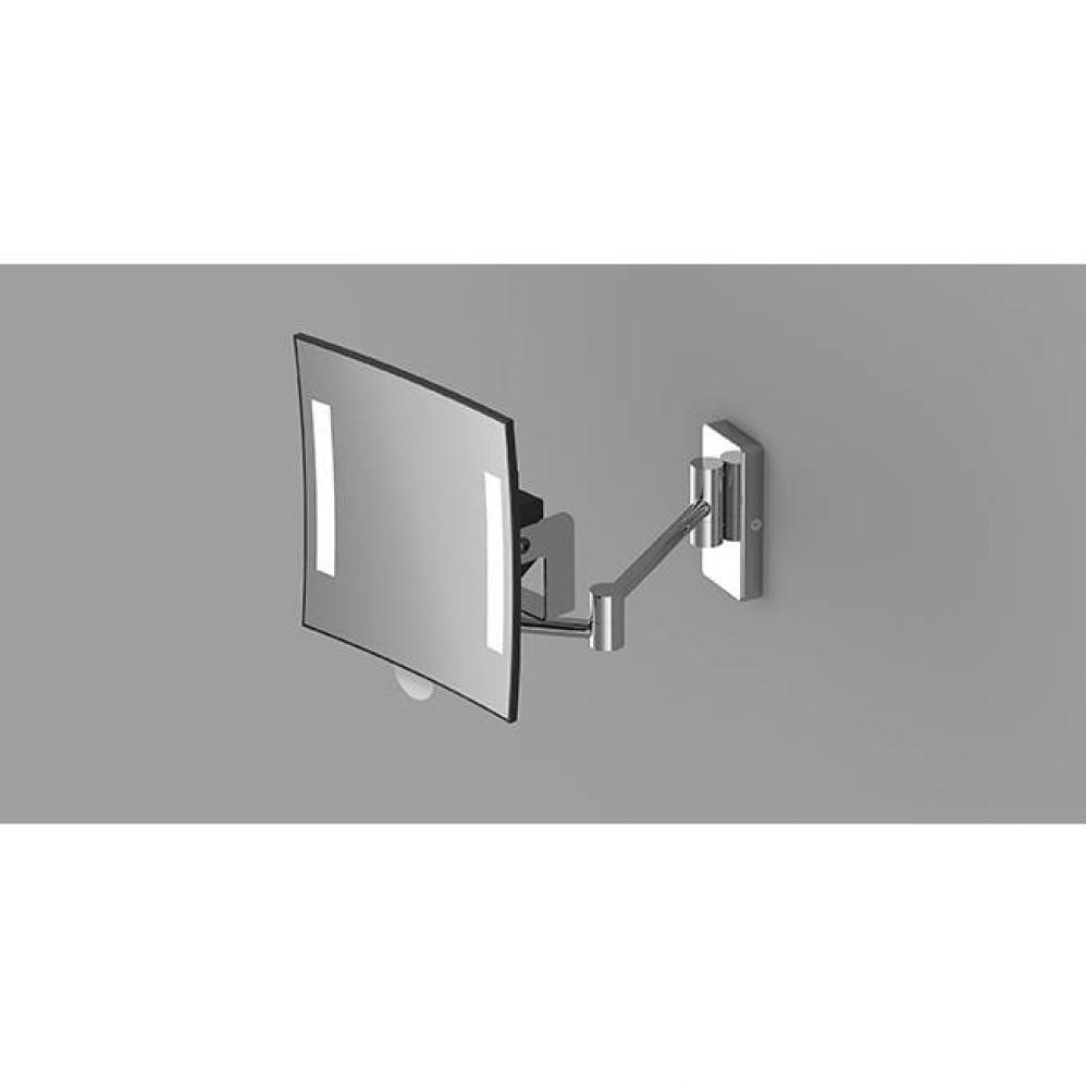 Mirror Magnify Led Two Arms Ac Power