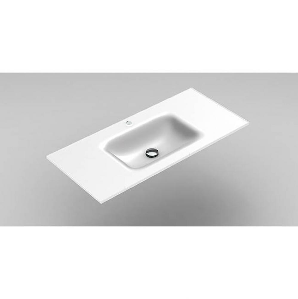 Play Basin Cx5 40''(100cm)  Glass White